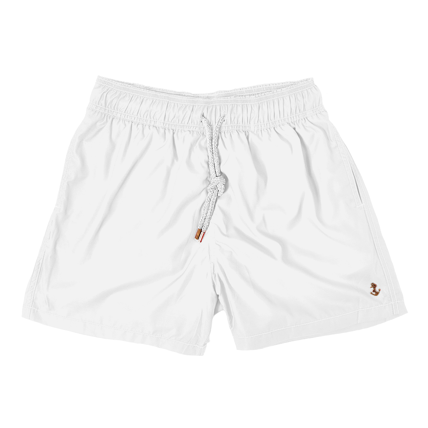 Classic White Swim Short