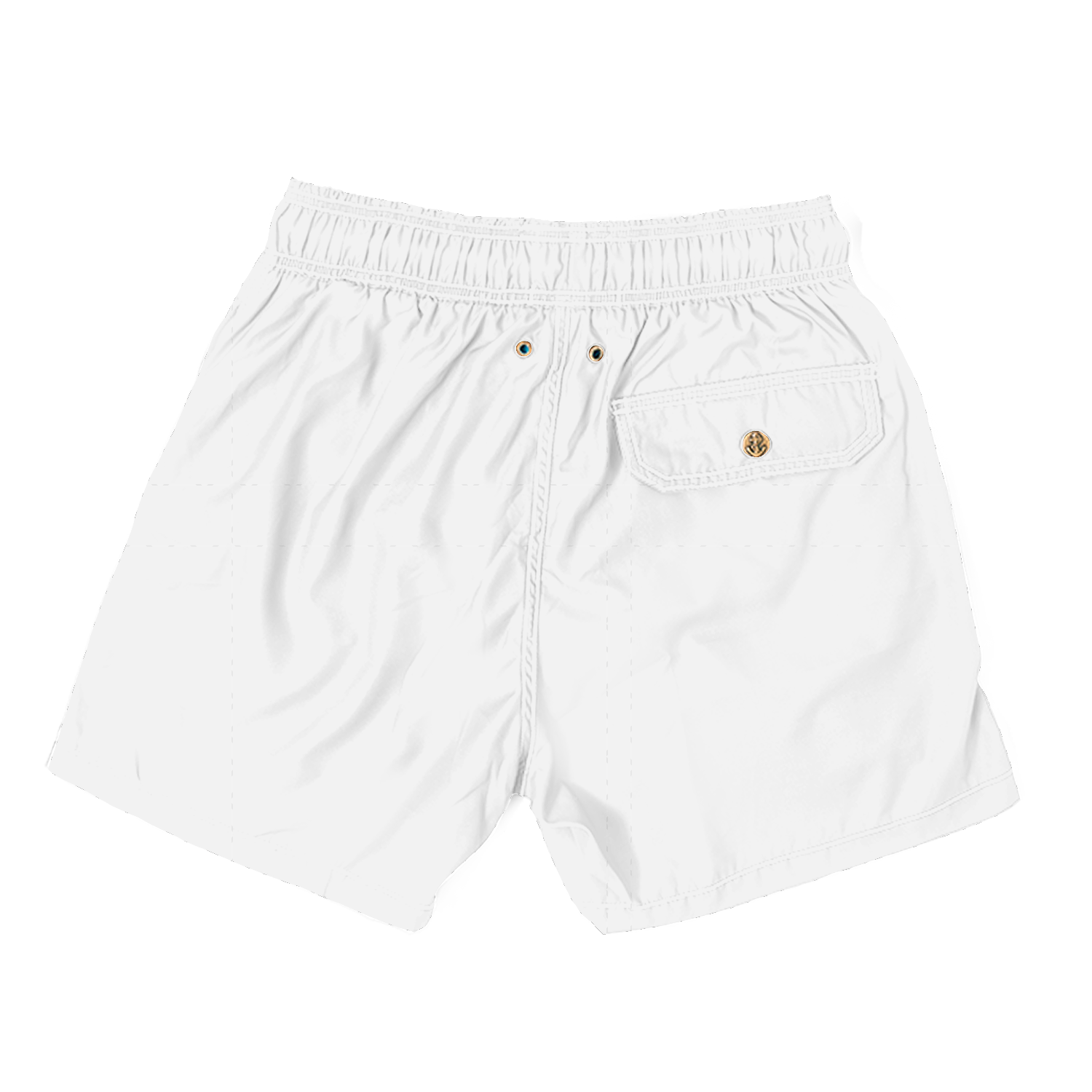 Classic White Swim Short